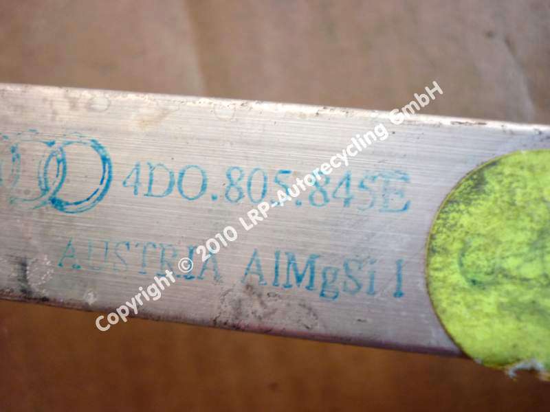 Querstrebe Radhaus 4D0805845E Audi A8/S8 (D2, Ab 06/94) BJ: 1999